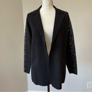 Sioni size small Sweater Blazer with Rhinestones New with Tags office formal NWT